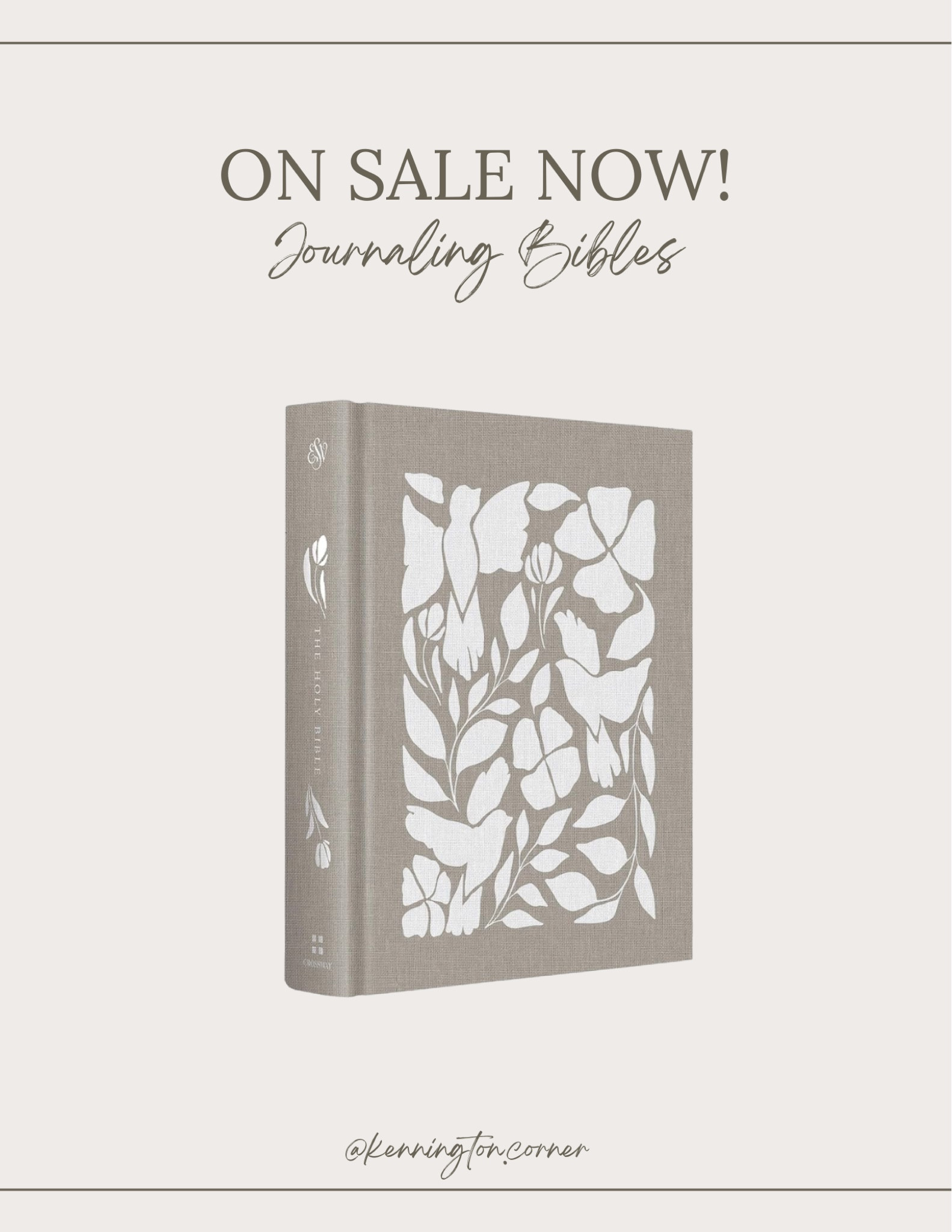 The beautiful journaling Bibles I just shared are now ON SALE! Some as much as 40% off!

#LTKFindsUnder50 #LTKGiftGuide #LTKSaleAlert