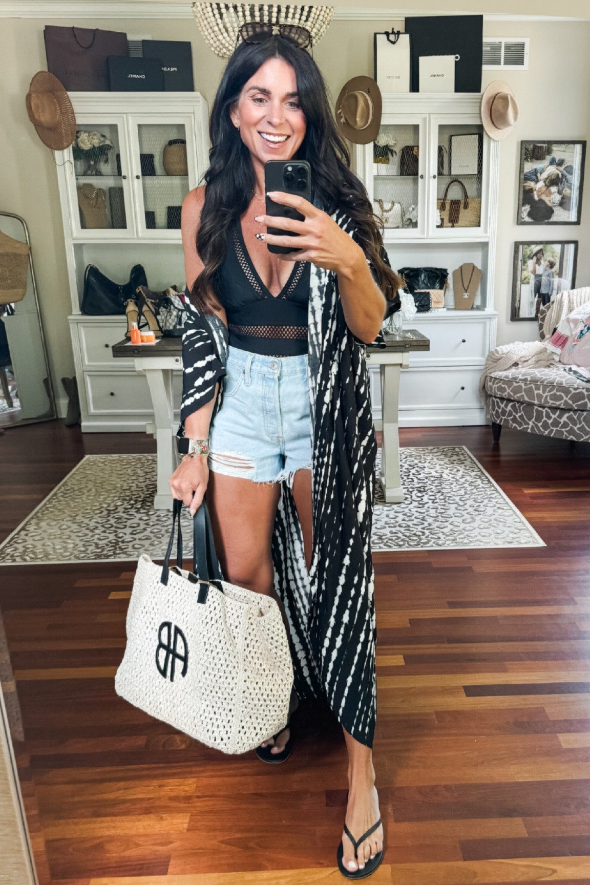 Love this suit! Size small
Denim 27
Kimono one size 

#LTKFindsUnder50 #LTKStyleTip #LTKSwim