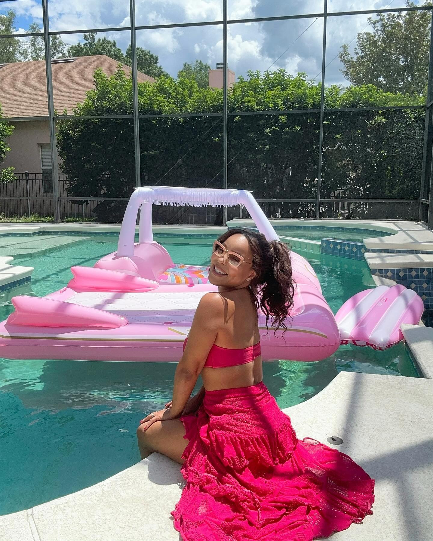 Come on #Barbie let’s go party 💕Barbie #golfcart is still available and it’s 25% off for #CyberMonday!

#poolside #poolday #poolparty #poolfloats #summertime #cyber #cybersales

#LTKCyberWeek #LTKSaleAlert #LTKFindsUnder100