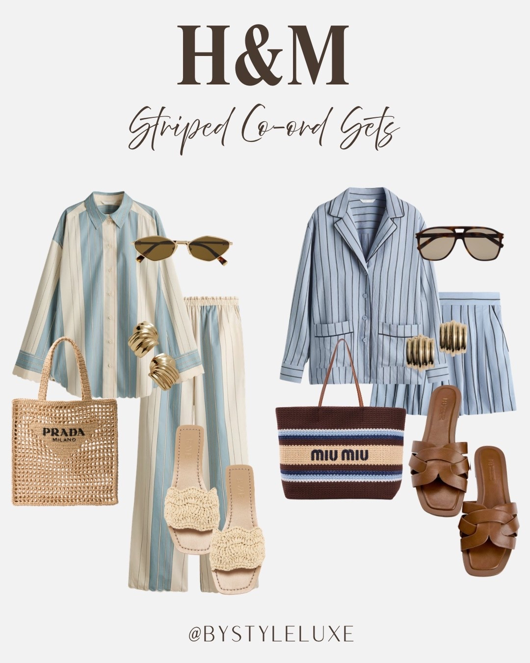 H&M Striped Co-ords - Resort inspo, perfect for elevated holiday outfits. 

#holiday #summer #coord 

#LTKspring #LTKstyletip #LTKeurope