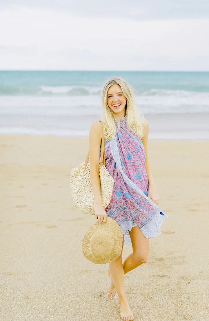 Pink Party Pareo by NAVYBLEU | navyBLEU LLC