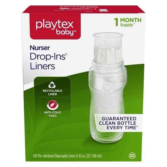 Playtex Baby Nurser Drop In Liners - 8-10oz - 150ct | Target