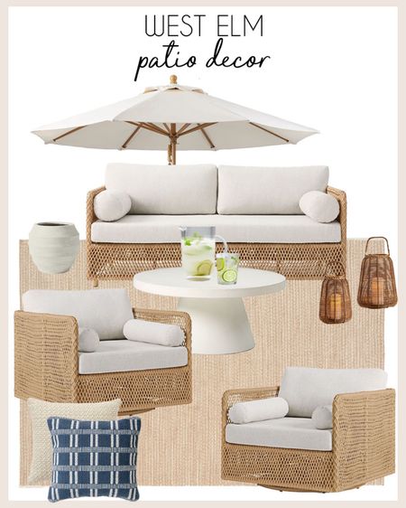 West Elm patio decor! 

#patiodecor

Neutral patio setup. West elm decor. Chic outdoor patio  

#LTKfindsunder100 #LTKSeasonal #LTKhome