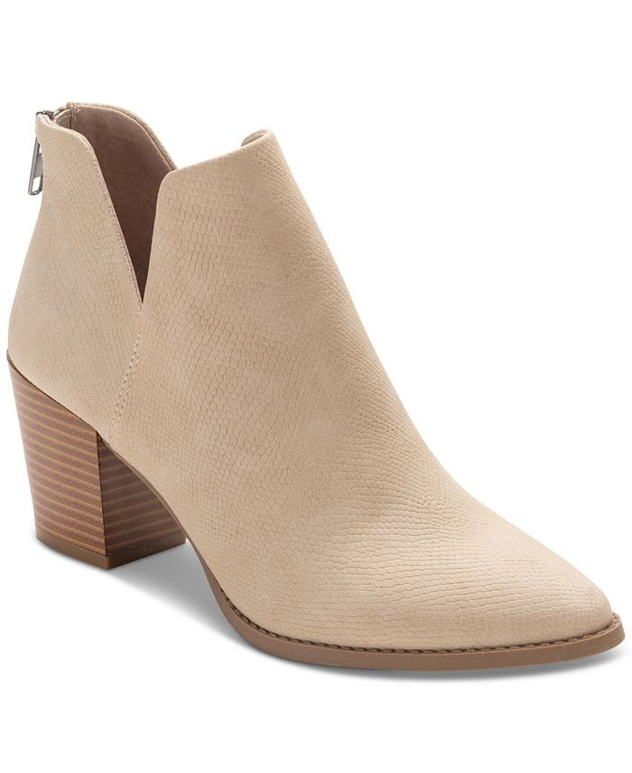 Sun + Stone Elizaa Booties, Created for Macy's & Reviews - Booties - Shoes - Macy's | Macys (US)