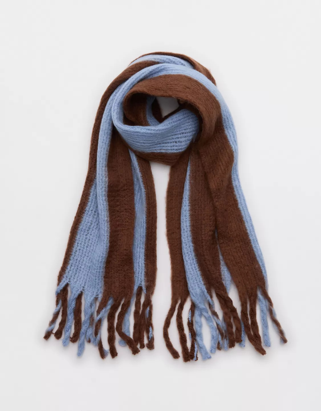 Aerie Fuzzy Knit Scarf | Aerie