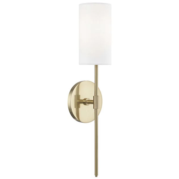 Olivia Linen Wall Sconce | Lumens