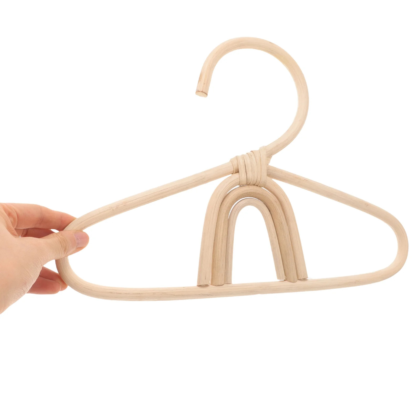 Rattan Hook Kids Clothes Hangers Gifts Coat Rack Closet Baby | Walmart (US)