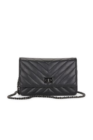 Chanel Reissue 2.55 Wallet On Chain in Black | FWRD 