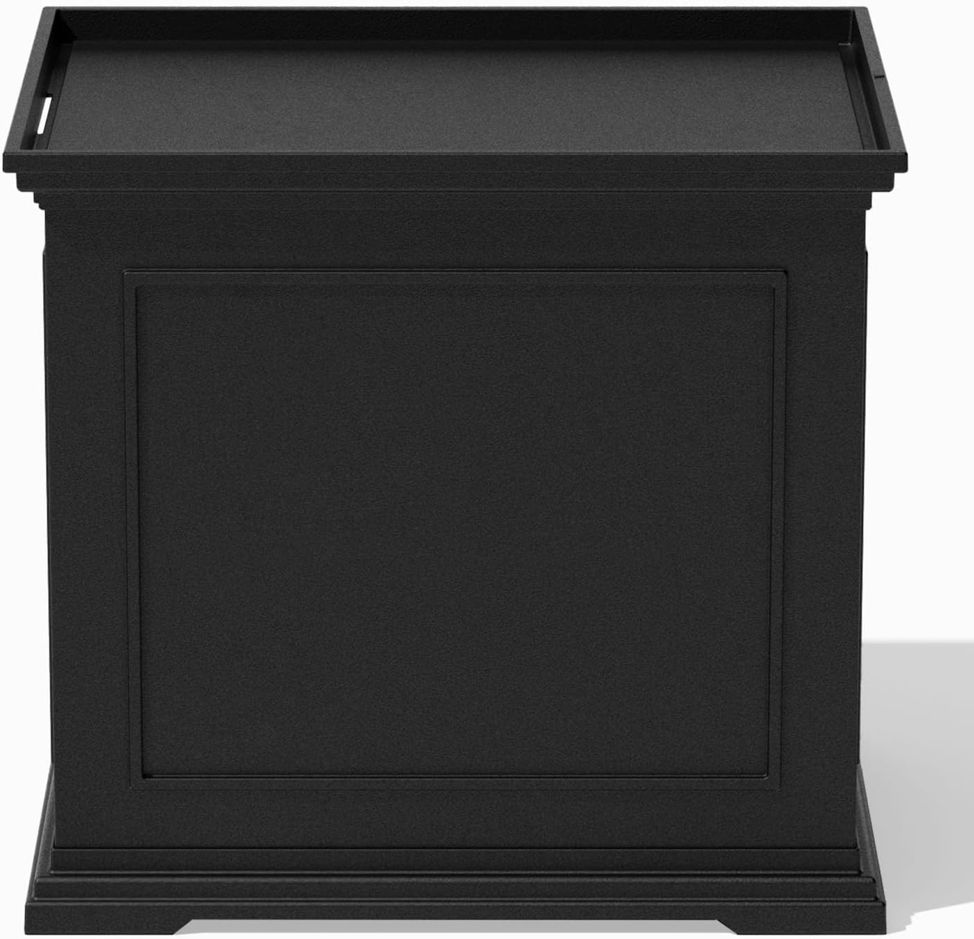 Veradek Brixton Tray Table - 2-in-1 Outdoor Side Table with Storage and Tray for Patio/Porch | Durable All-Weather Resistant | Classic & Functional | Amazon (US)