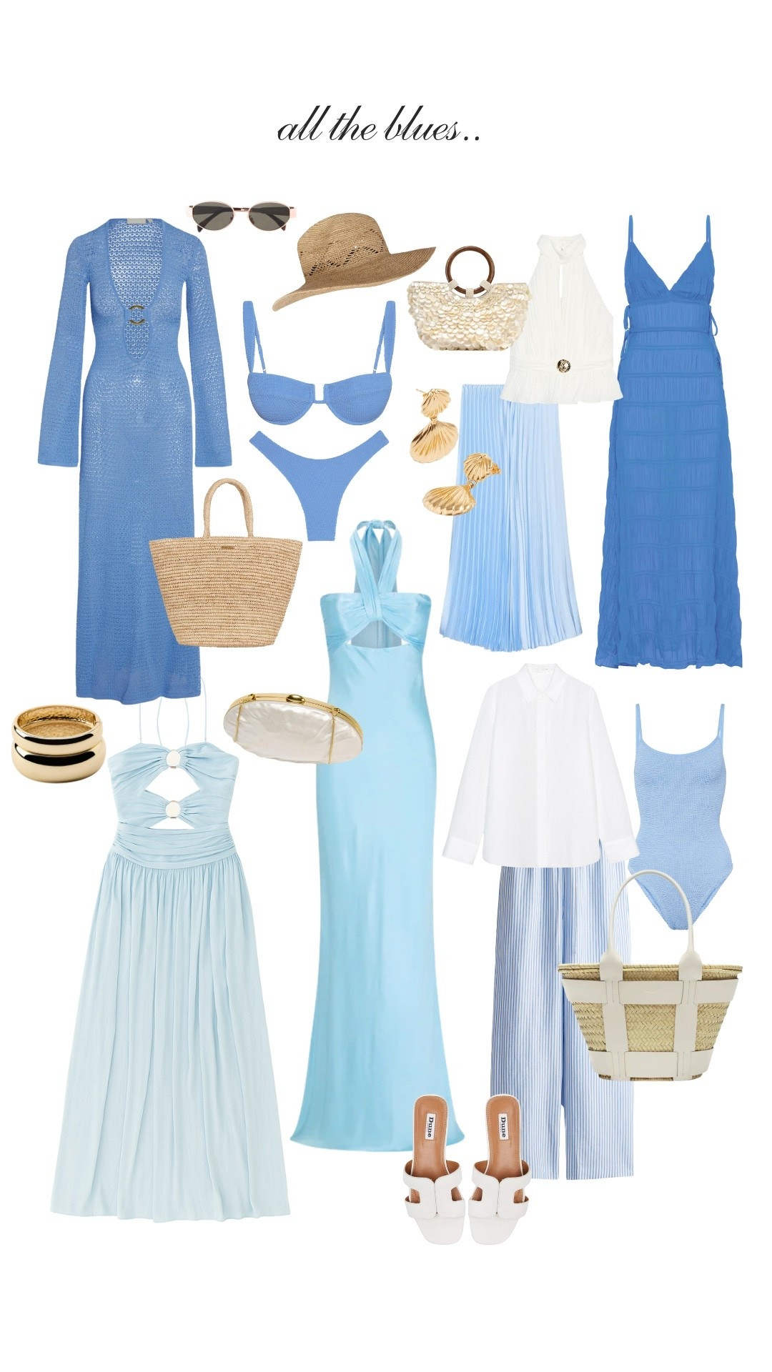 All the blues I’ve been wearing this summer 🌊 

Holiday wardrobe, swimwear, Monday swimwear, DeMellier London, holiday outfits

#LTKeurope #LTKsummer #LTKswimwear