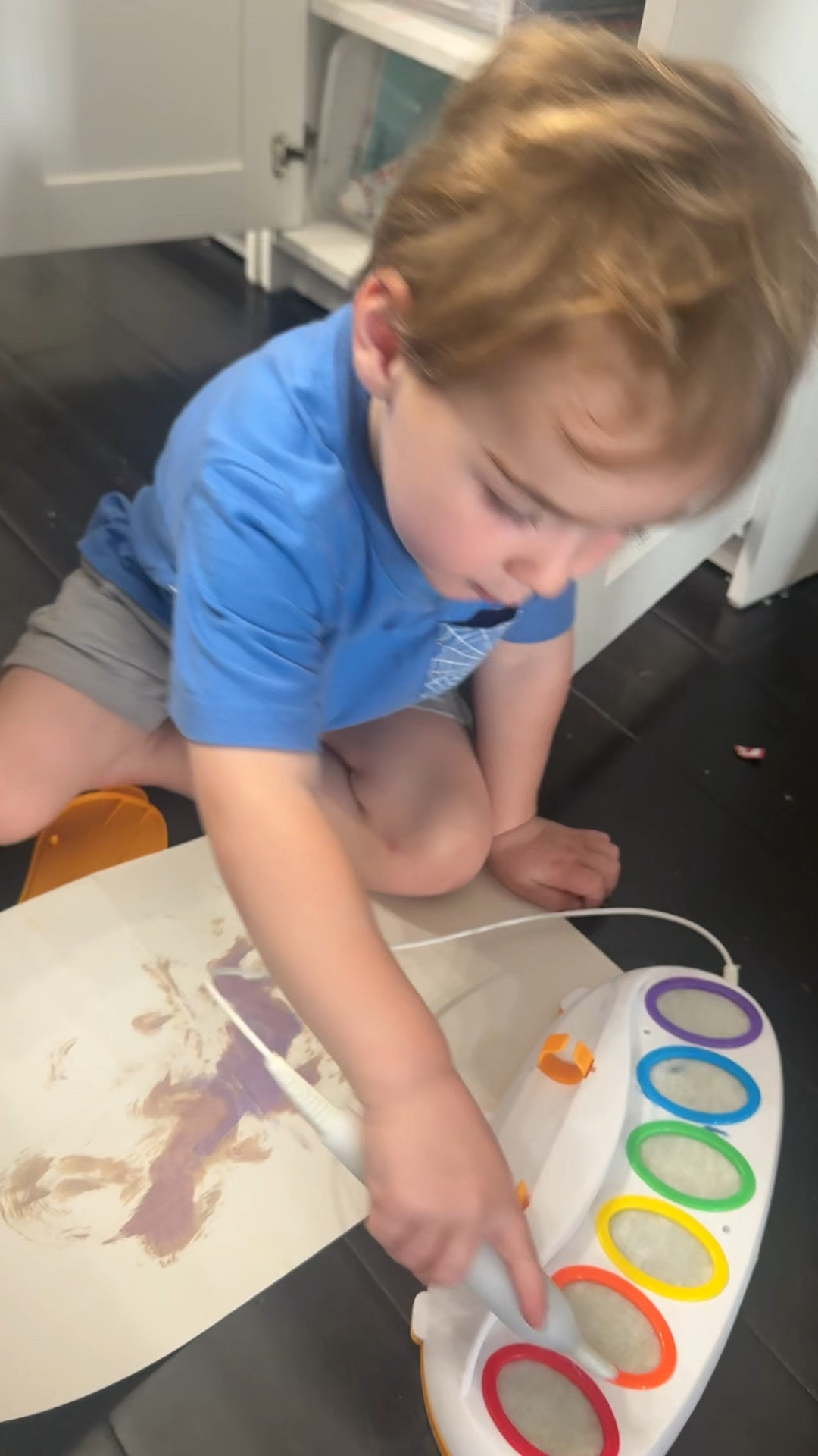 Crayola Mess free painting for a toddler activity win! 

#LTKKids #LTKHome #LTKmomlife