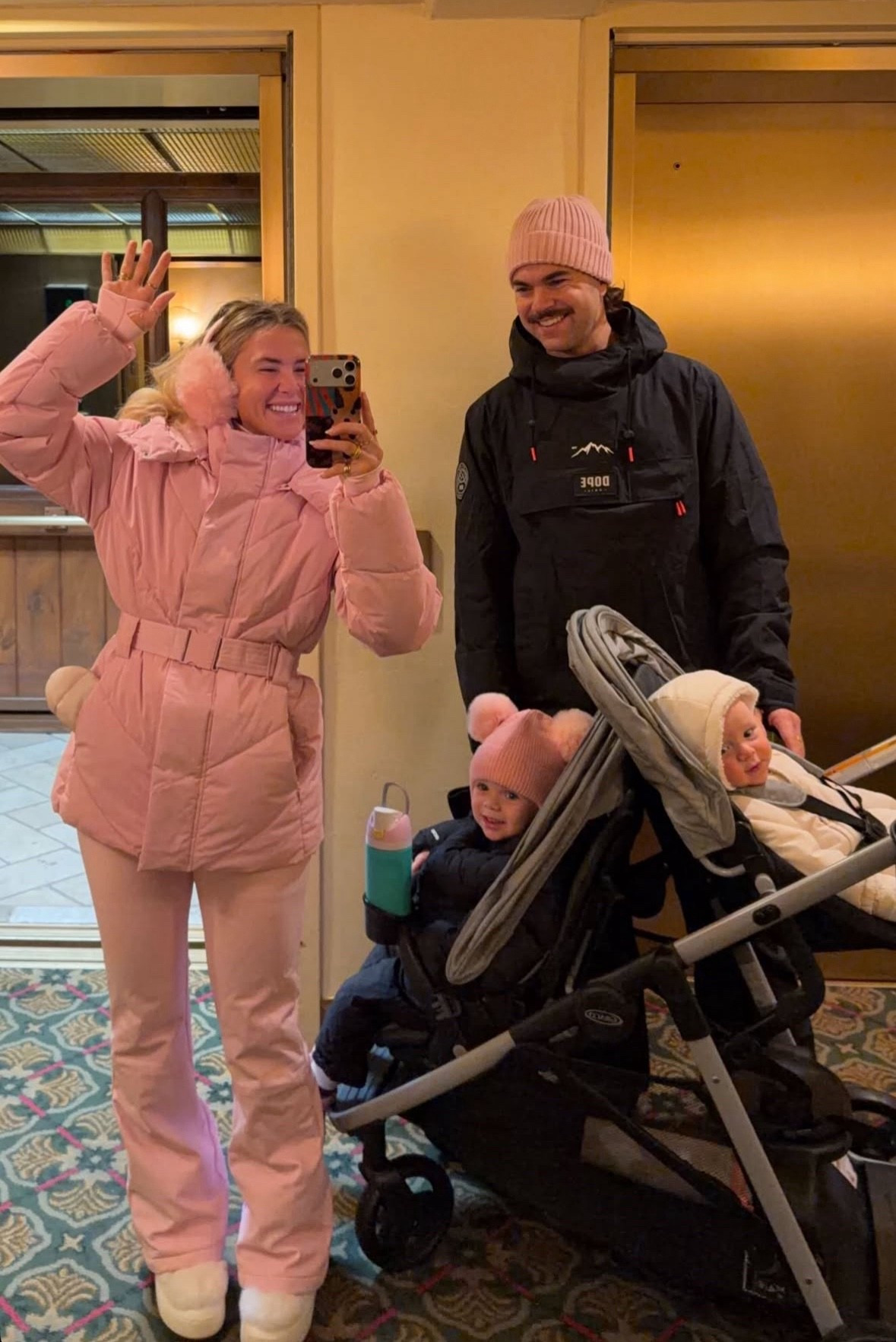 Winter vacay ootd! My outfit is Bo+Tee (unlinkable) so I linked similar 💗❄️

#LTKdayinmylife #LTKTravel #LTKKids