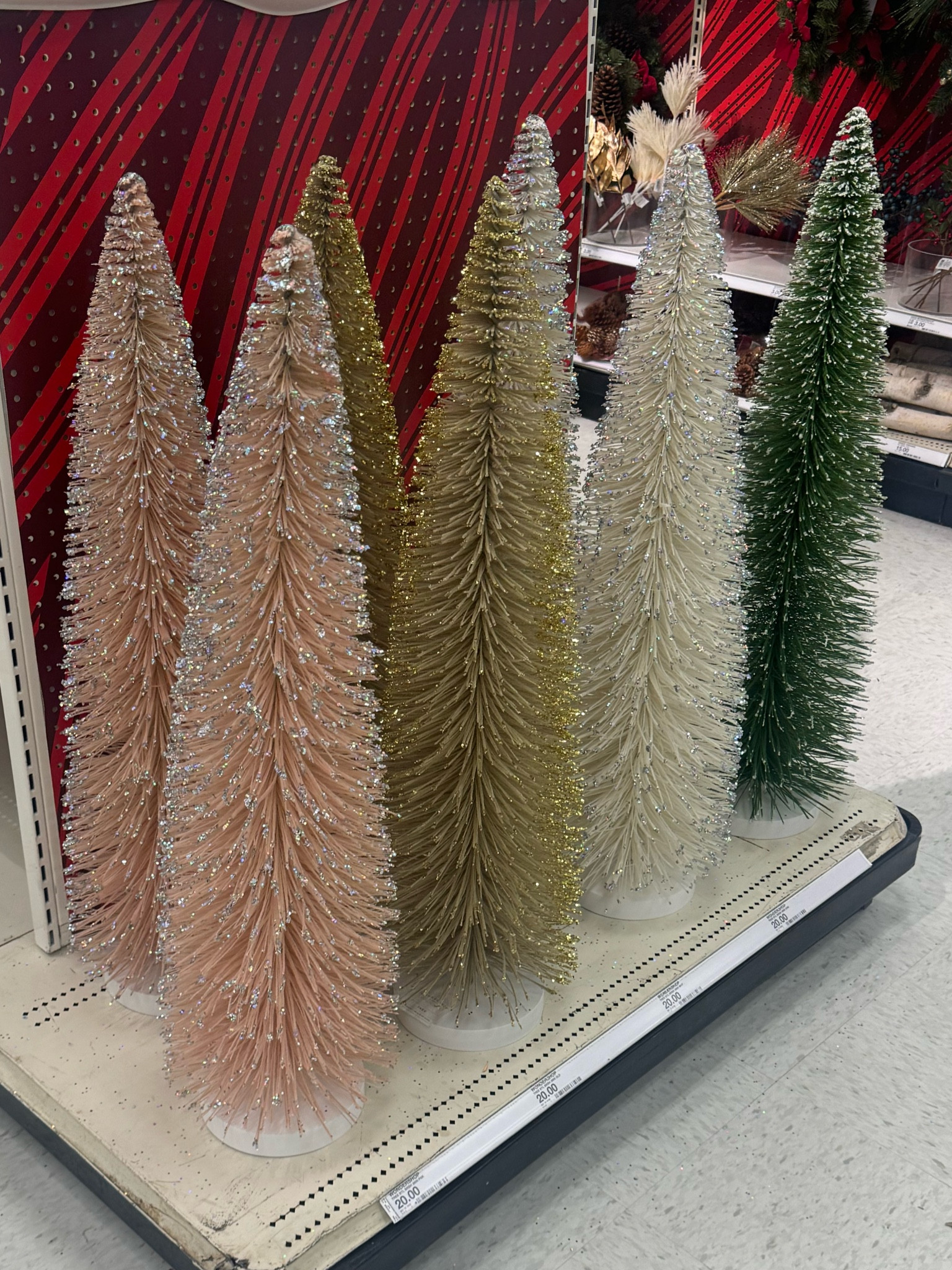 Christmas trees at Target!!! And only $20 🤍 

#LTKHome #LTKSeasonal #LTKHoliday