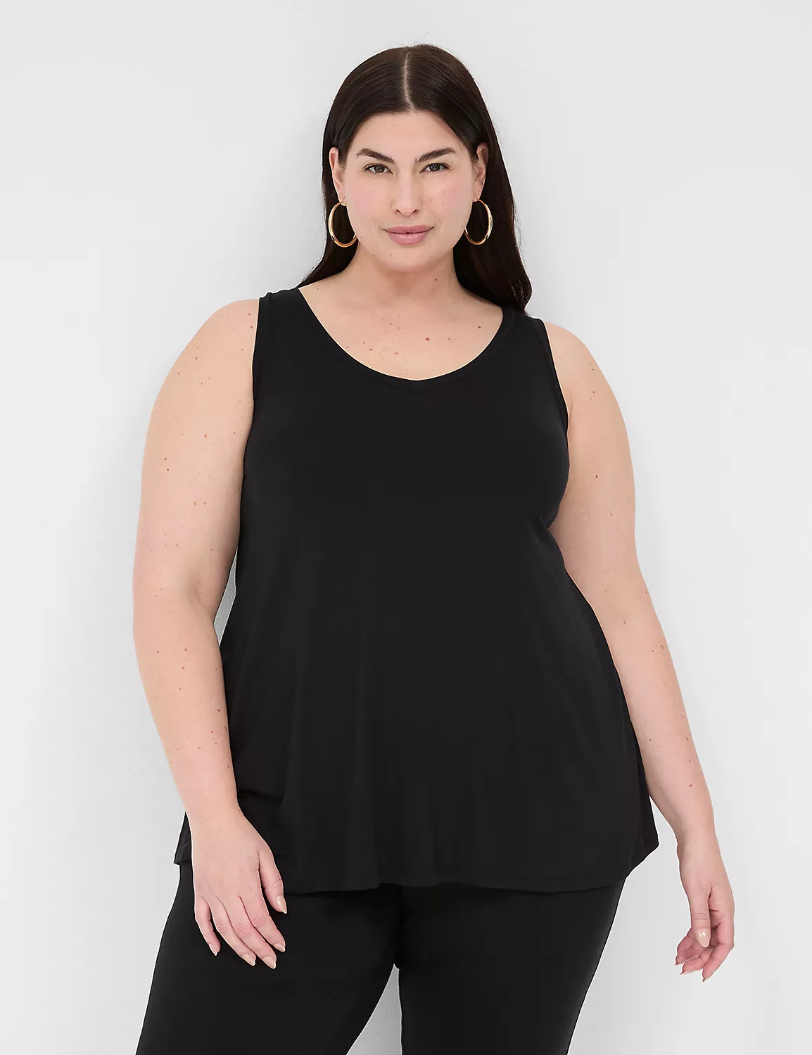 Swing V-Neck Tank | Lane Bryant (US)