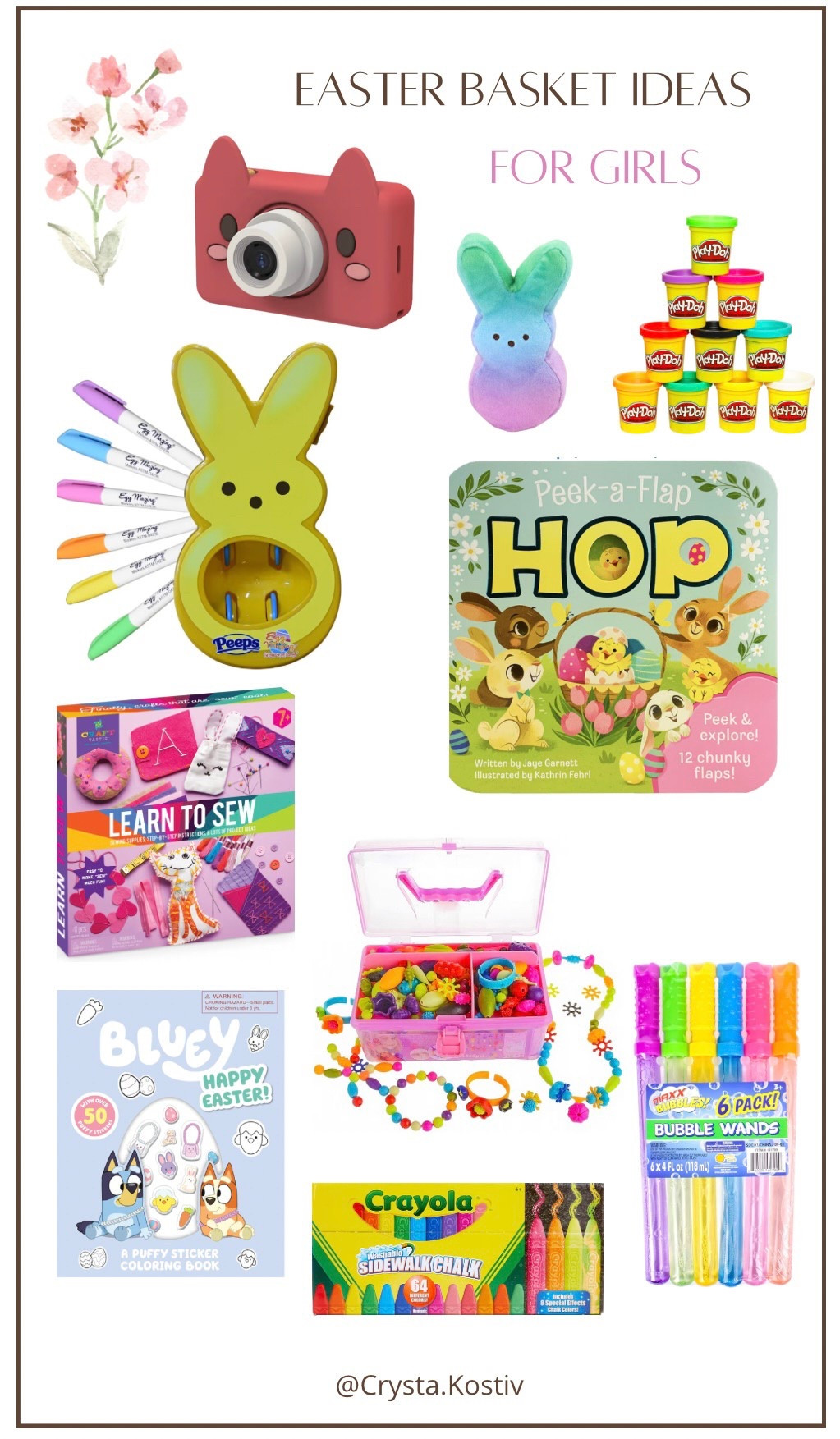 Easter basket ideas for GIRLS!!! 

#Easter

#LTKKids #LTKFindsUnder50 #LTKGiftGuide