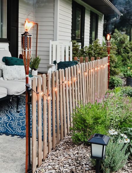 Cozy affordable and beautiful outdoor decor on @Walmart! #ad #outdoordecor #porchdecor 

#LTKunder50 #LTKhome #LTKSeasonal