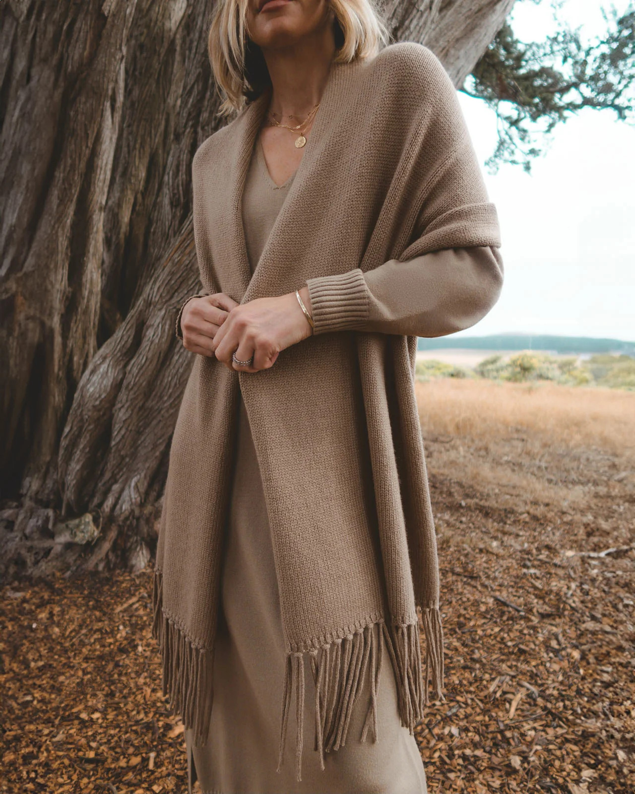 Splendid x @Cellajaneblog Cashblend Fringe Scarf | Splendid