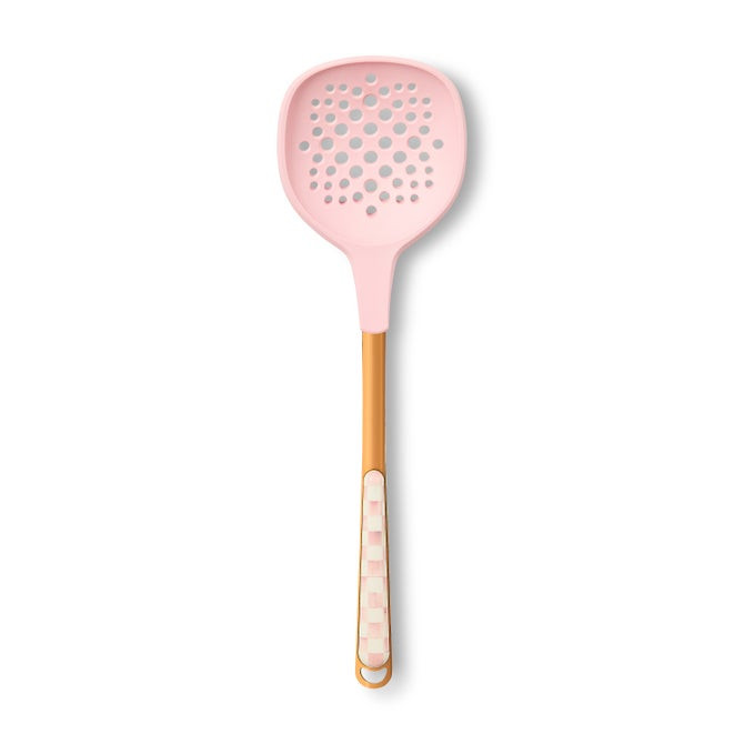 Rosy Check Slotted Turner | MacKenzie-Childs