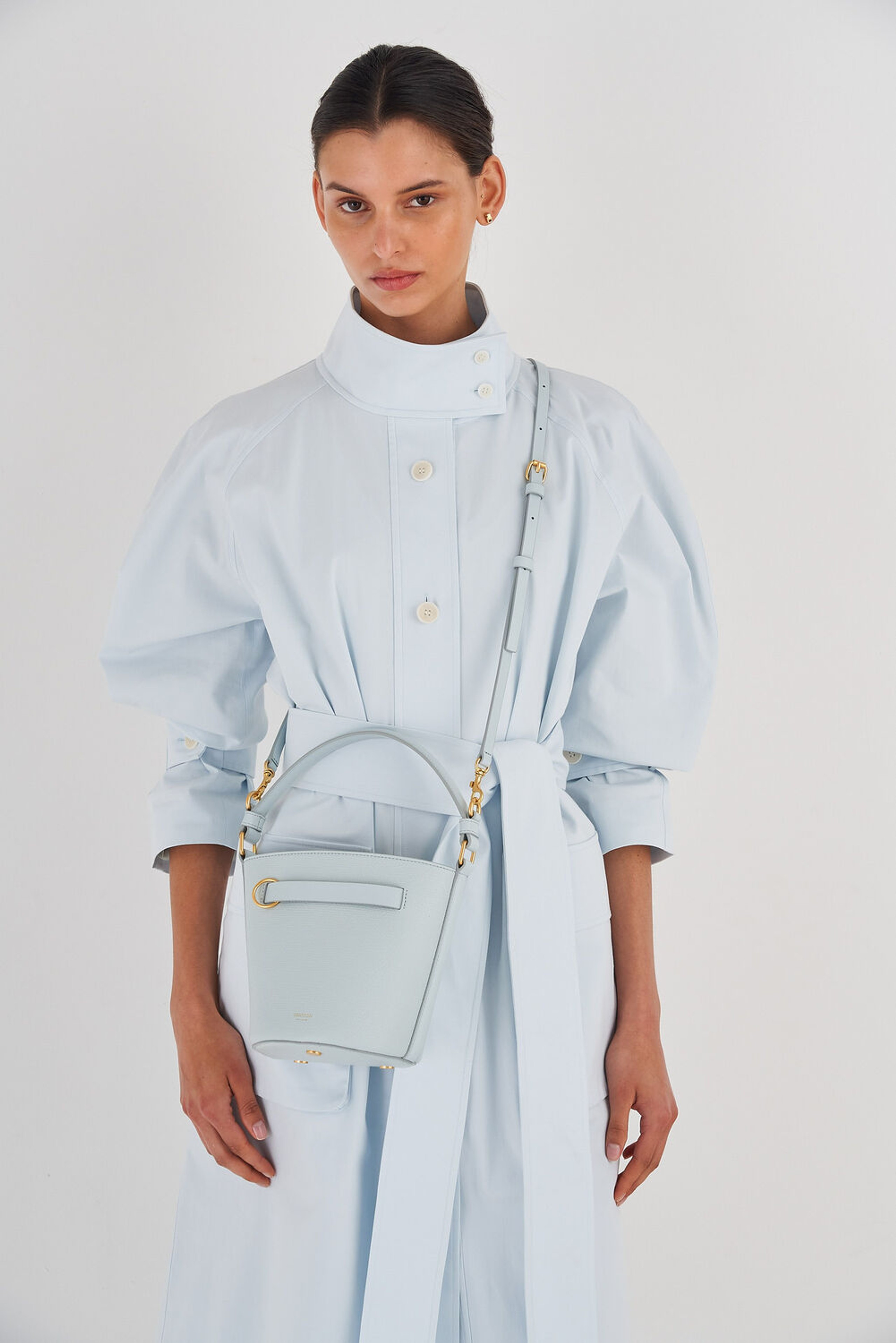 Oroton Audrey Bucket Bag Sea Glass | Oroton