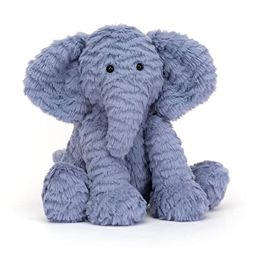 Jellycat Fuddlewuddle Elephant Stuffed Animal, Medium 9 inches - Elephant Plush Toy - Classic Children's Gift | Amazon (US)