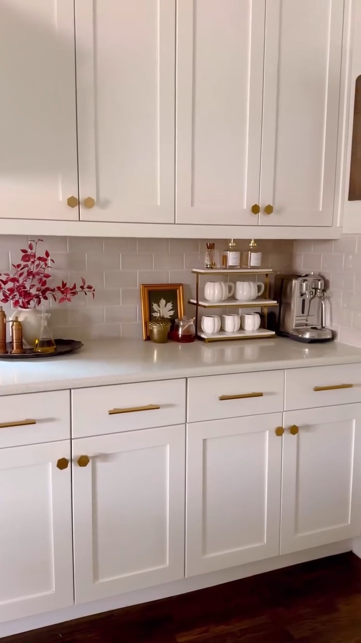 In honor of National Coffee Day 🍁 my autumn coffee station is officially in full swing. Cozy mornings just hit different this time of year.



#coffeebar #coffeestation #baristabar #nationalcoffeeday#LTKFallSale 

#LTKSeasonal #LTKHome