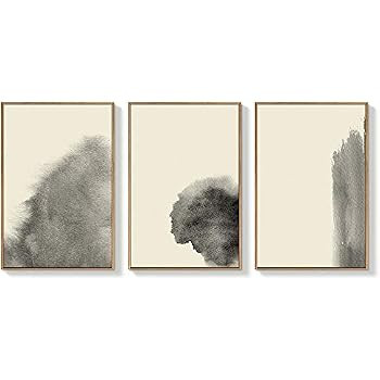 NWT Framed Canvas Wall Art for Living Room, Bedroom Abstract Zen Canvas Prints for Home Decoratio... | Amazon (US)