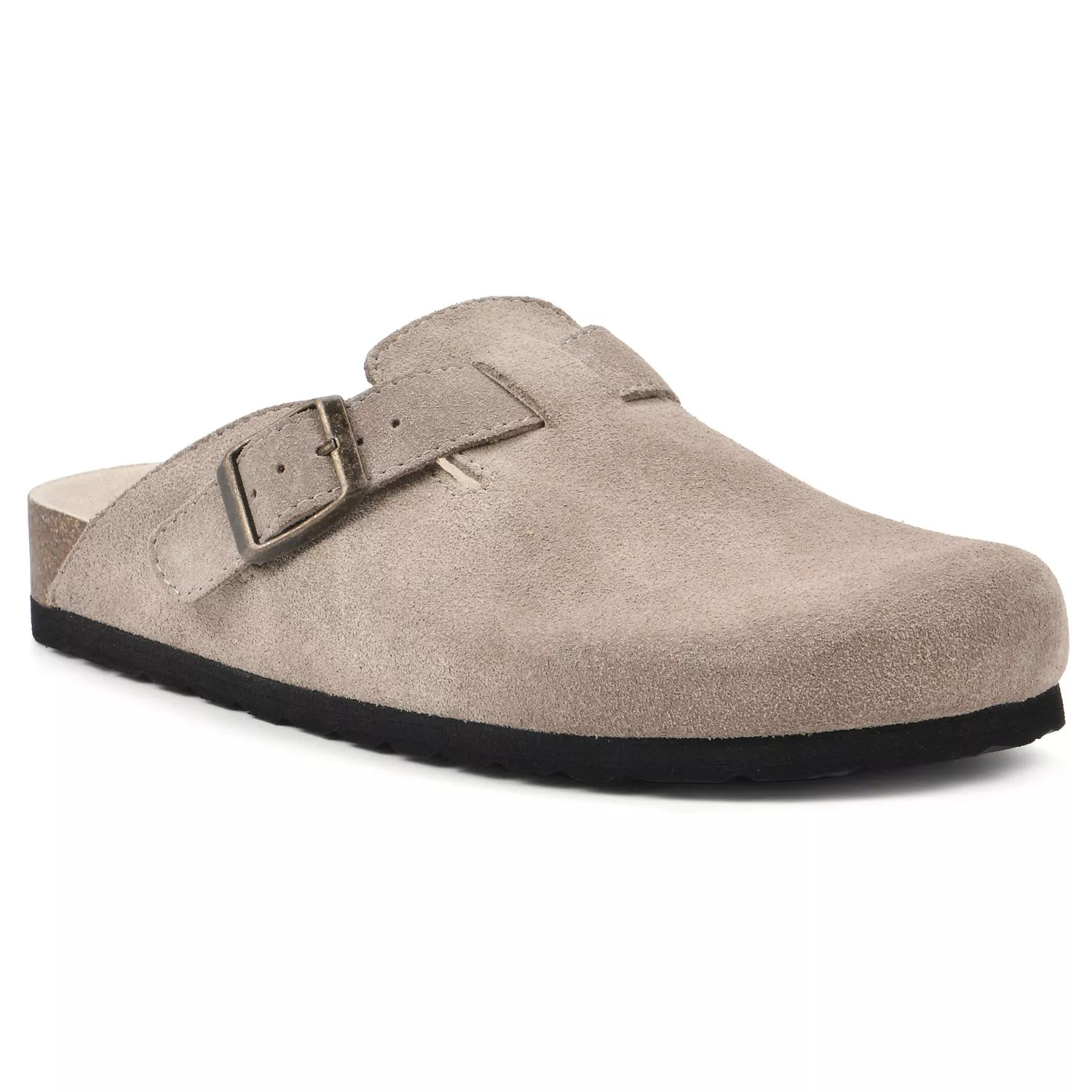 White Mountain Ladies Suede Leather Clog | Sam's Club