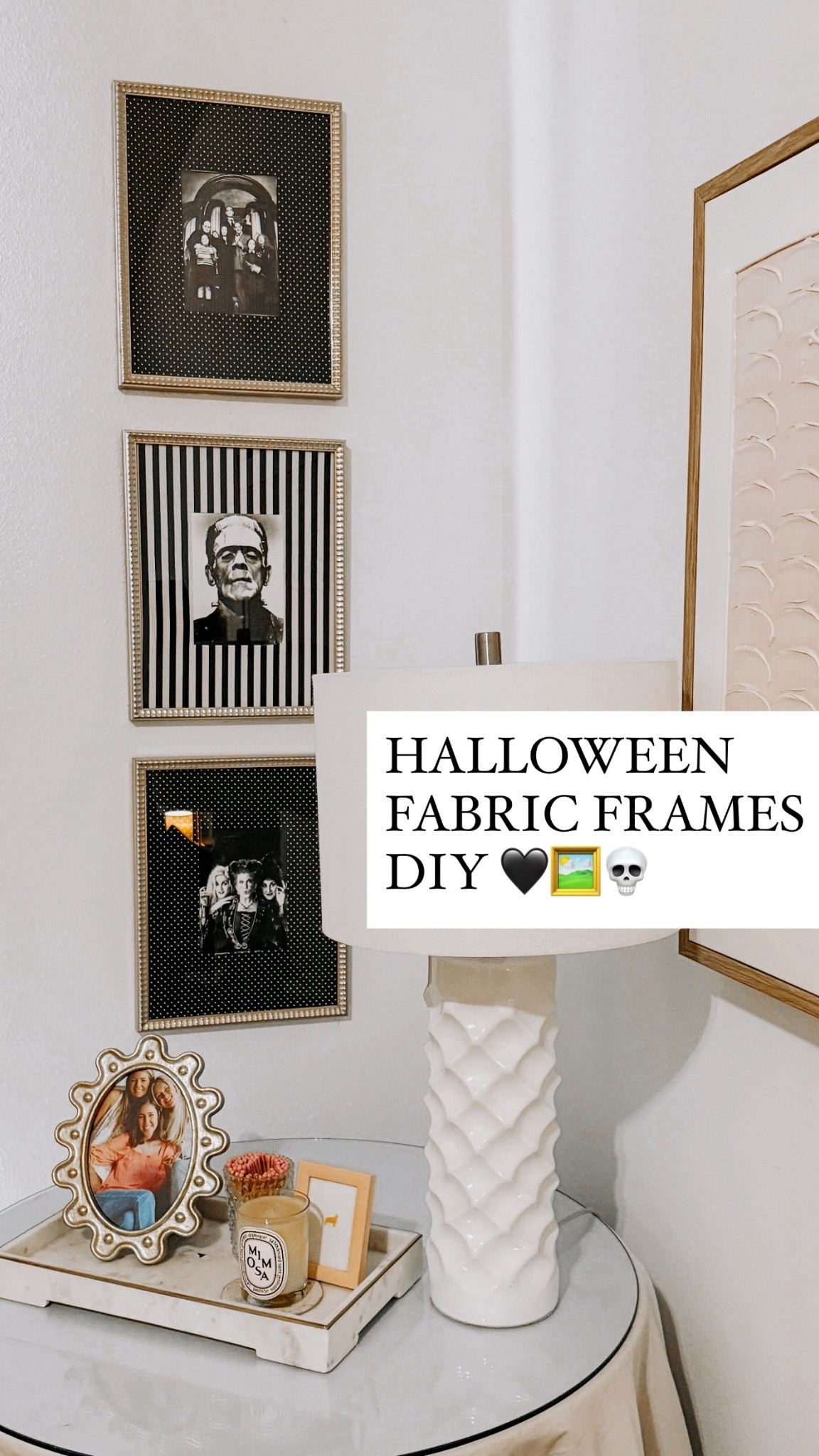Supplies I used to DIY the fabric frames! Such an easy way to decorate for Halloween  

#LTKSeasonal #LTKHome #LTKFindsUnder100