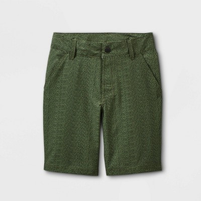 Boys' Mini Print Hybrid Swim Shorts - art class™ Olive Green | Target