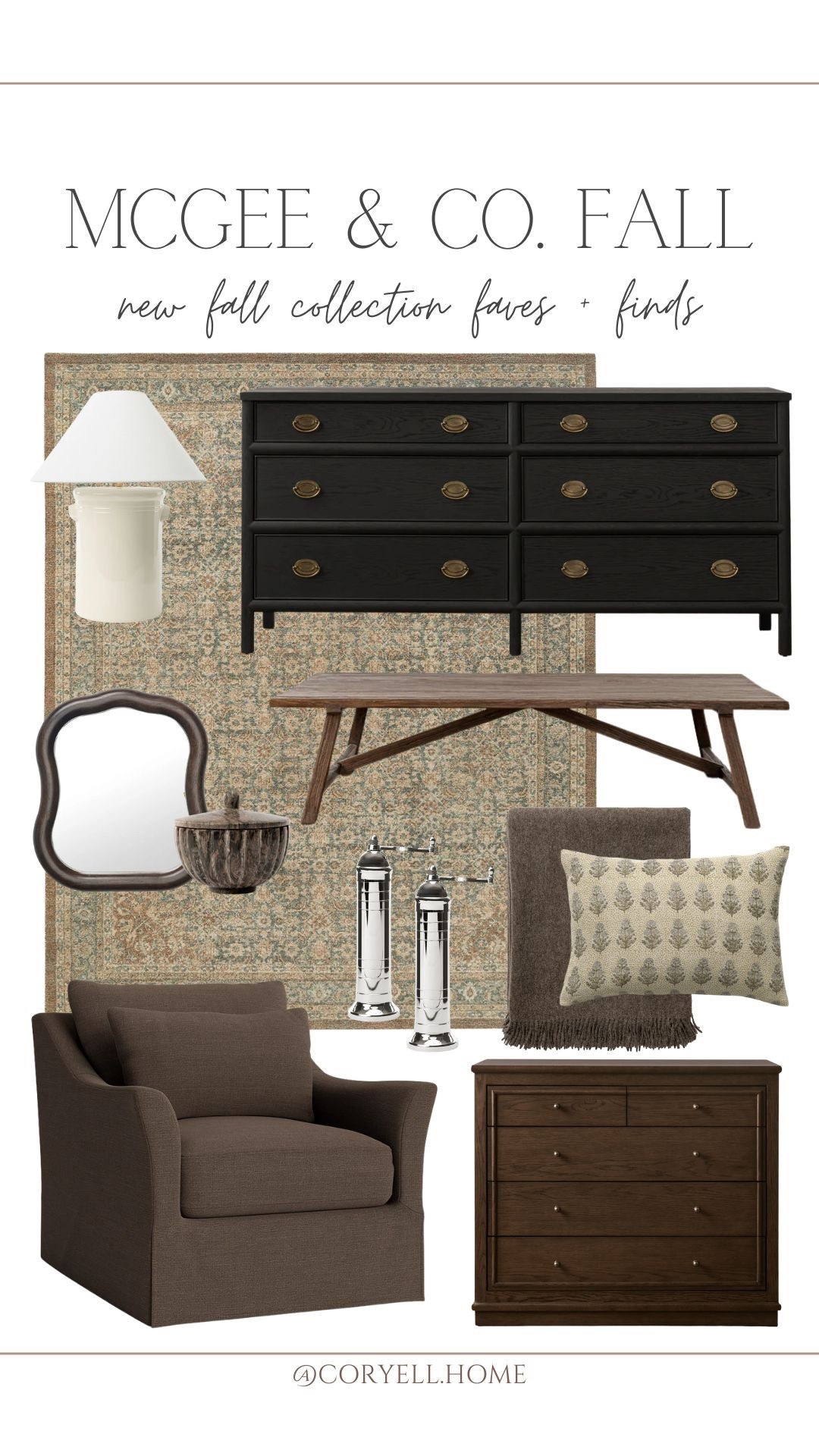 McGee & Co. fall new arrivals and favorites! Warm tones, soft textures, and cozy feels. I’m loving this mix for a moody and timeless look. 

#LTKStyleTip #LTKHome