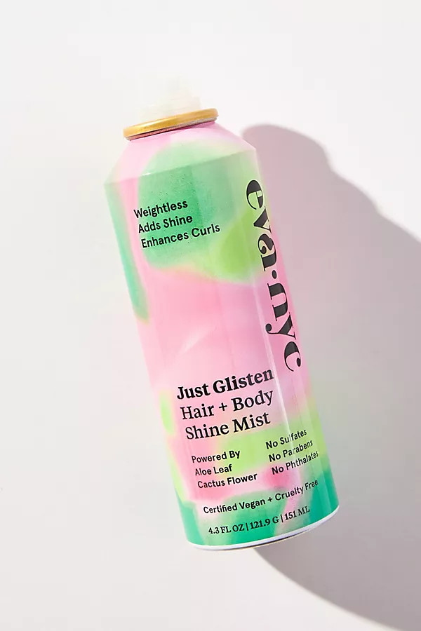 Eva NYC Just Glisten Hair + Body Shine Mist By Eva NYC in Pink | Anthropologie (US)