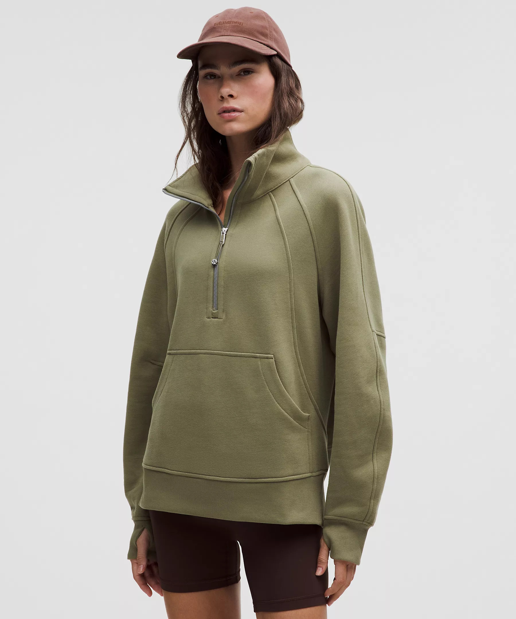 Scuba Oversized Funnel-Neck Half Zip | Lululemon (US)