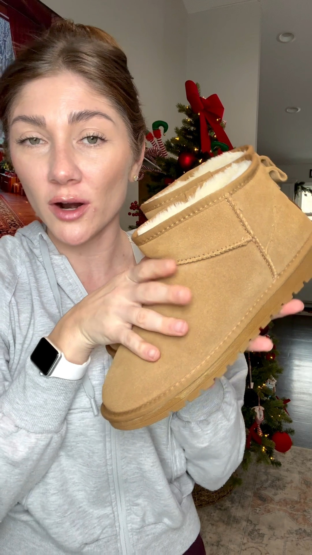 True to size!! I wear mine almost daily during winter. 



Snow boots, winter boots, suede boots, women’s shoes, faux fur, genuine suede, waterproof boots, look for less, rubber sole, comfortable boots 

#LTKGiftGuide #LTKootd #LTKHoliday
