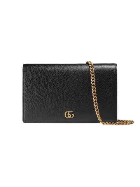 GG Marmont leather mini chain bag | Farfetch (UK)