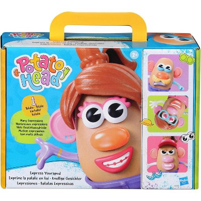 Potato Head Express Yourspud Playset – 1 Potato Body with 32 Accessories for Creative Toddler and Preschool Play | Target