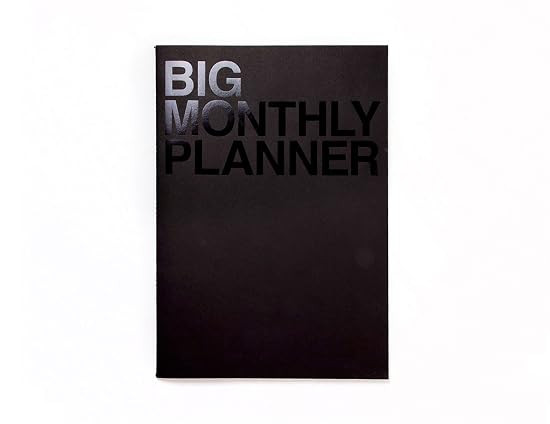 Jstory Big Personal Wide Spaces Monthly Planner 18 Sheets Ver B | Amazon (UK)