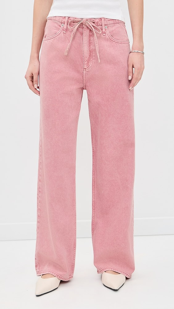 Featherweight Phoebe Drawstring Jeans | Shopbop