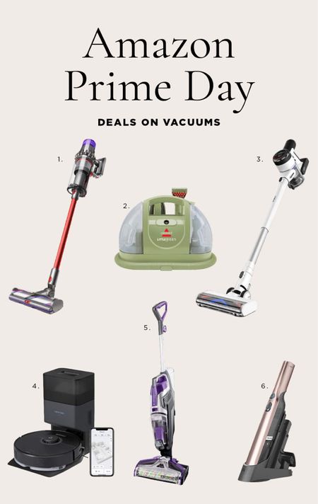 Grab one these vacuums right now during the Amazon Prime Day sale. Choose from cordless, handheld, wet/dry, and robotic vacuums that do the work in the home for you. #founditonamazon #Creatorfavorites2023

#LTKFind #LTKxPrimeDay #LTKhome