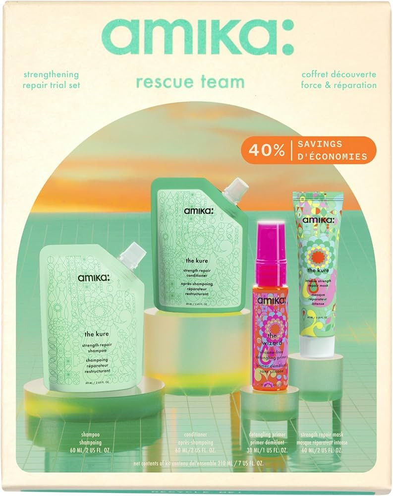 amika rescue team hair routine trial set | Amazon (US)