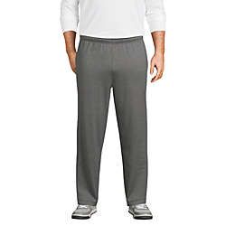 Men's Big and Tall Jersey Knit Sweatpants | Lands' End (US)