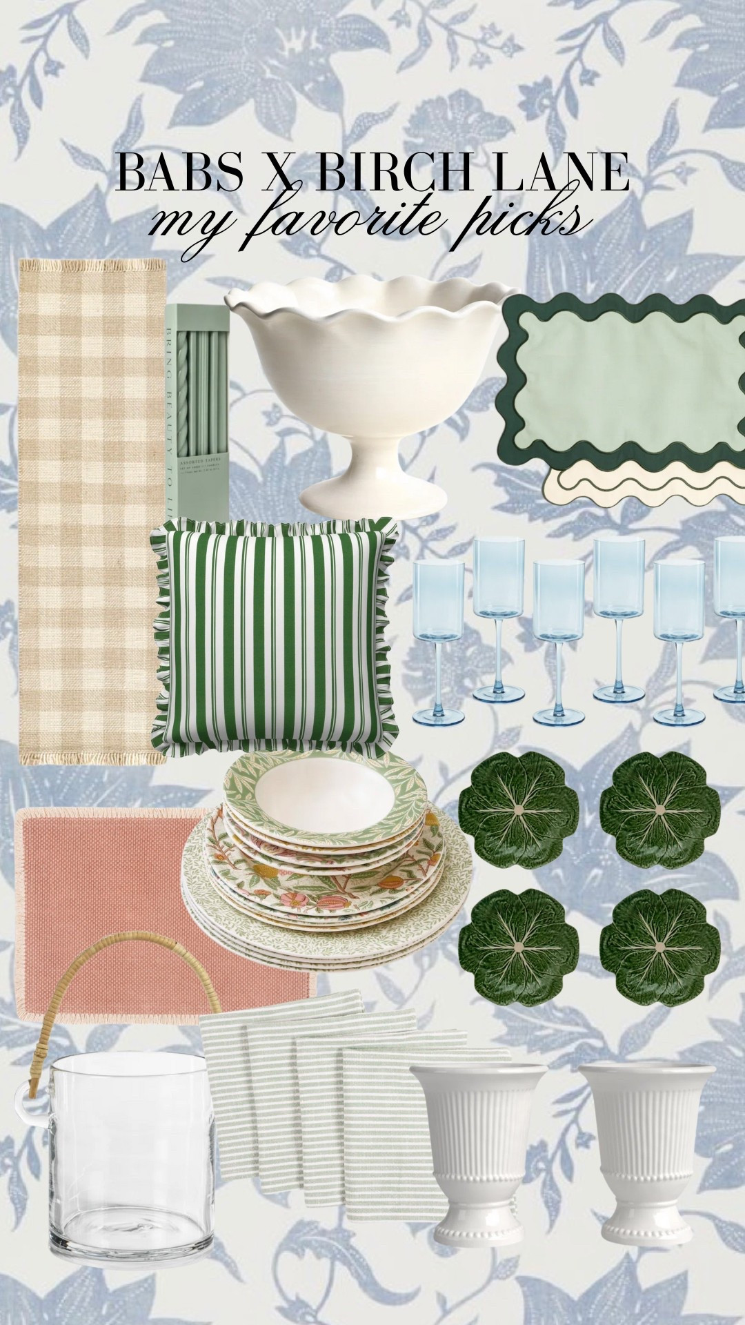 Shop some of my favorite picks from the Birch Lane X Babs collection!

@birchlane @brunchwithbabs #MyBirchLane #BirchLanePartner