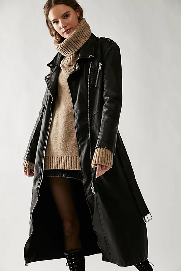 Isabelle Vegan Moto Jacket | Free People (Global - UK&FR Excluded)