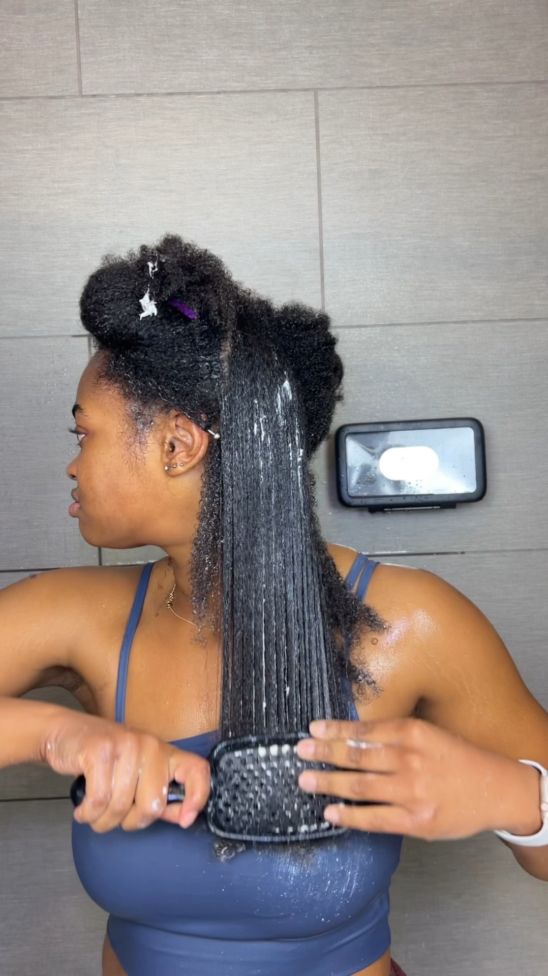 This is one of my favorite wash day routines to do after using heat to ensure that my hair fully reverts!!! The oil is from my website Anaturalerose.com

#LTKFindsUnder100 #LTKVideo #LTKBeauty