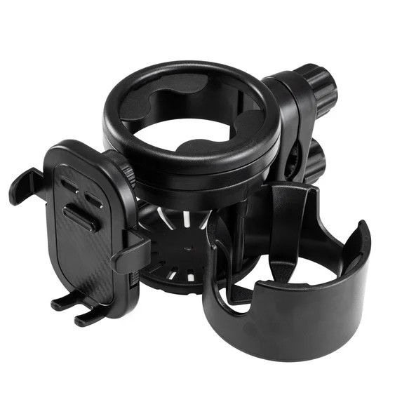 SteAnny 3in1 Cup Holder for Kid,Adult,Suit Phone, Stroller, Wheelchair, Walker, Scooter, Bicycle(... | Walmart (US)