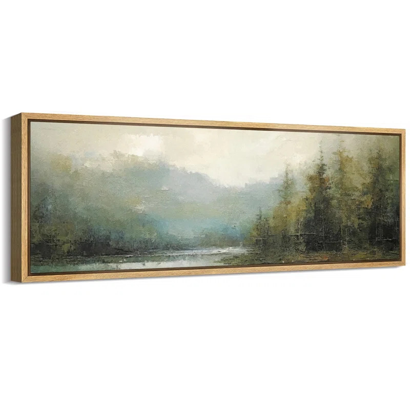 IDEA4WALL Tranquil River Andest Framed Print | Wayfair | Wayfair North America