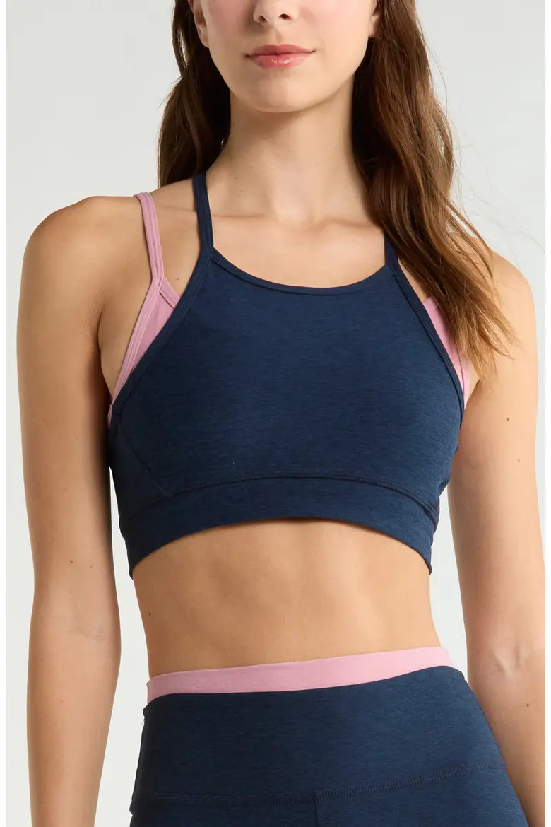 Space Dye Long Layered Bra (Women) | Nordstrom | Nordstrom