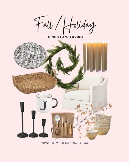 Fall/Holiday things I am loving! You have to order this garland early it sells out! It’s my favorite 👏🏼 #holidays #hokidayhome #target #candles #walmarthome #pumpkin #fallhome 

#LTKhome #LTKSeasonal #LTKGiftGuide