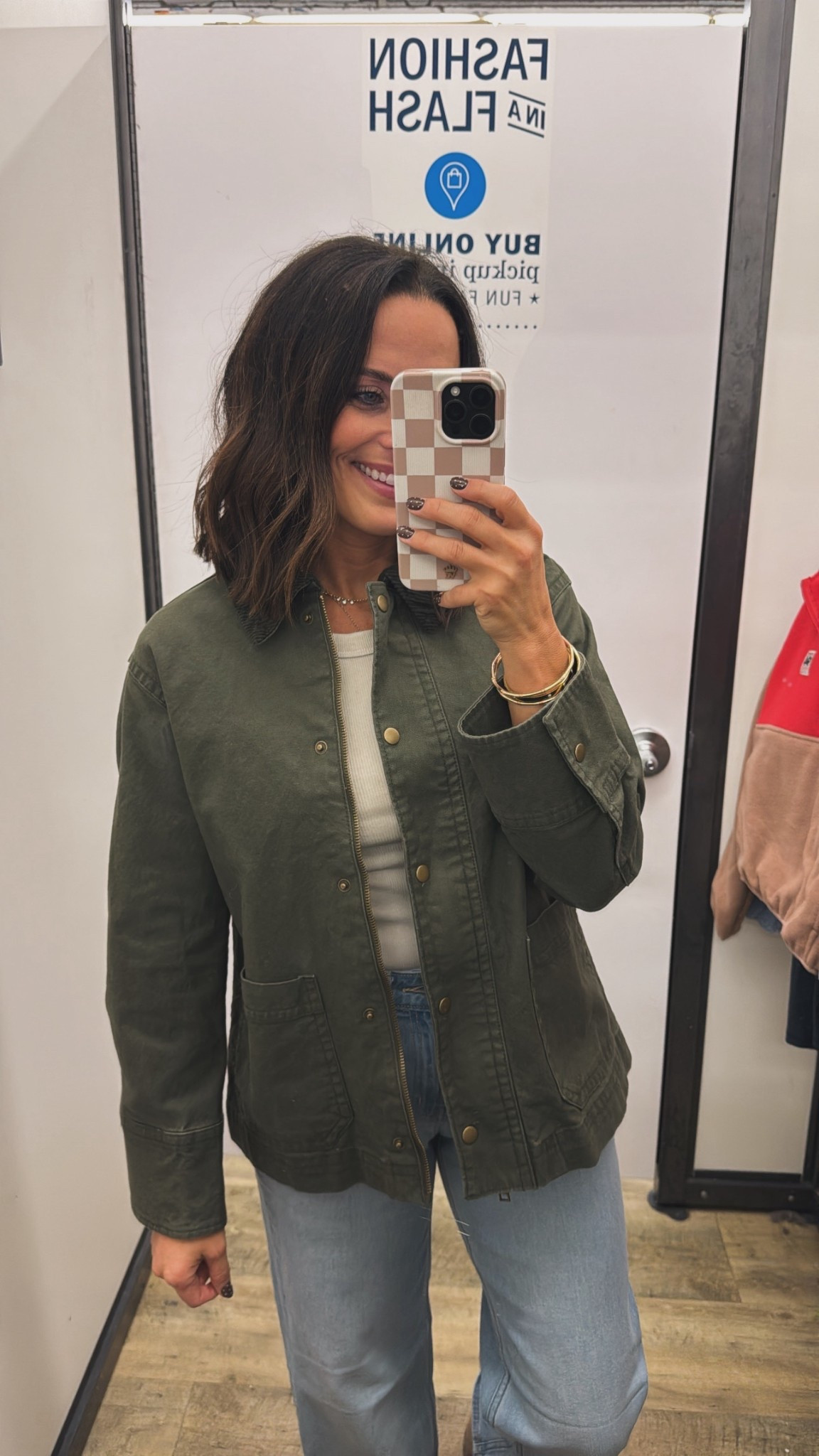 An easy look that works for SO much!!
The canvas jacket looks and feels designer, and love that you can layer it.

Fall fashion, women’s jacket, casual outfit, Old Navy, VintagePickin



#LTKSeasonal #LTKStyleTip #LTKFindsUnder50