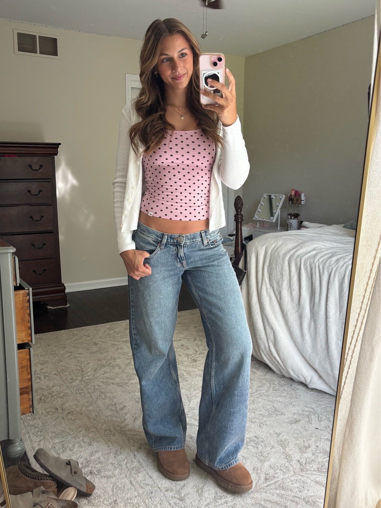Cute polka dot outfit idea for fall!


Fall outfits women
#denim #falloutfits #backtoschooloutfits