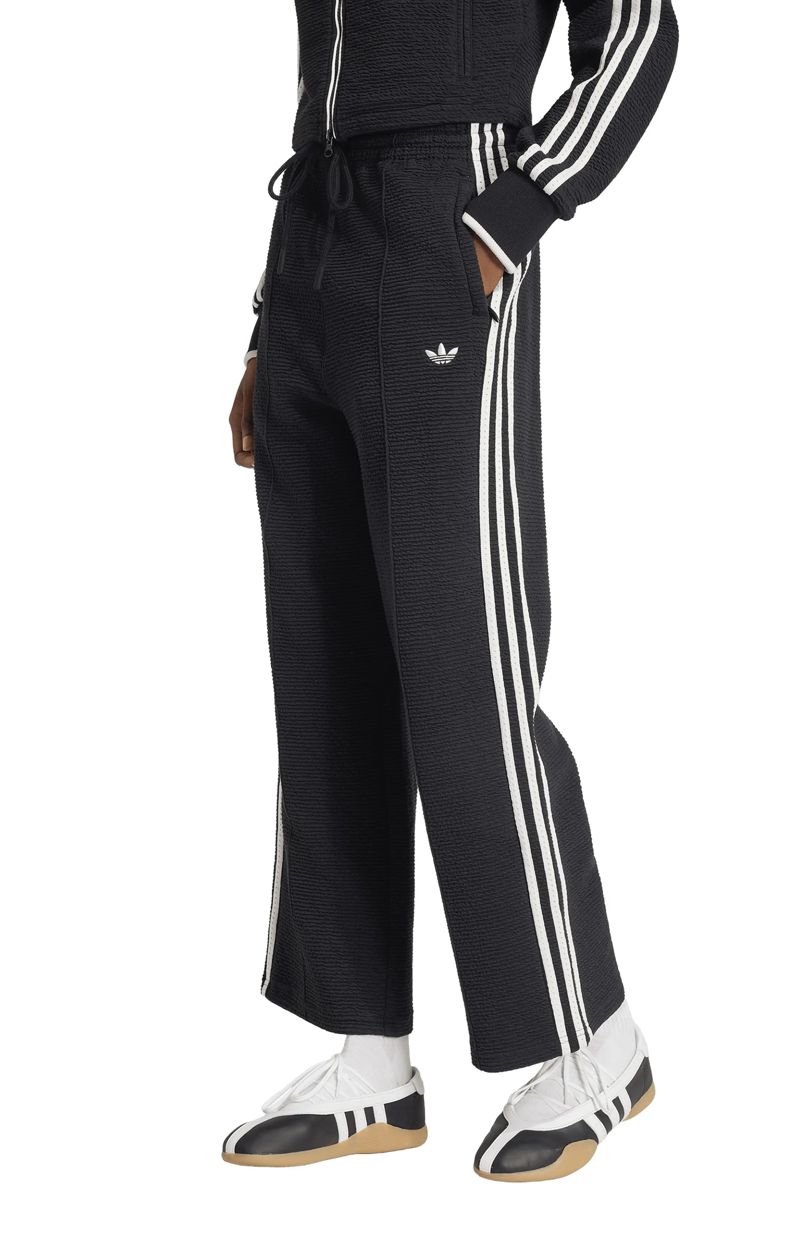 adidas Originals Firebird Wide Leg Track Pants (Women) | Nordstrom | Nordstrom